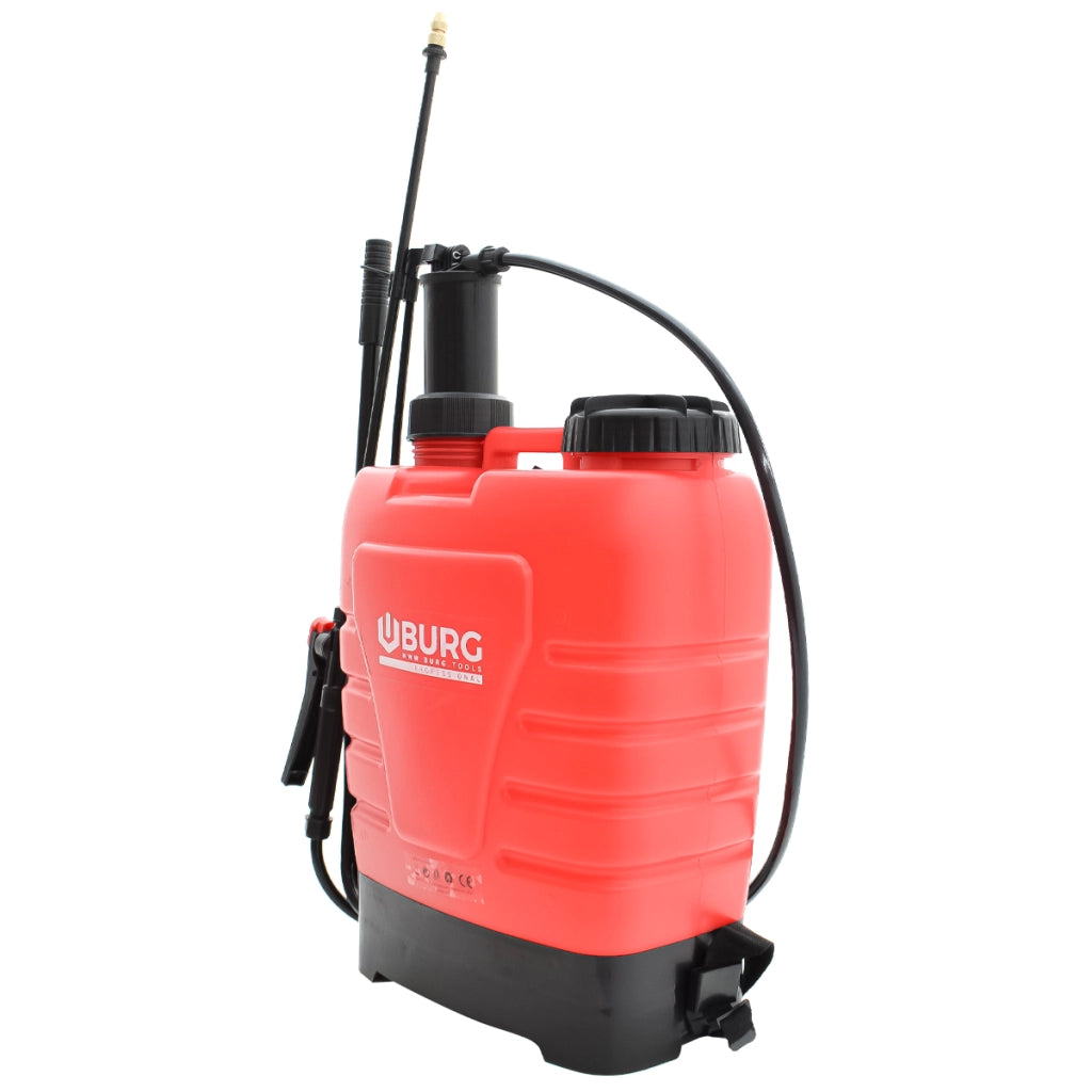 POMPA 16 LT A SPALLA-ZAINO NEBULIZZATORE IRRORATRICE 16 POMPANTE IN NYLON CON UGELLI