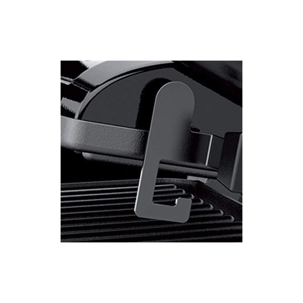 Trade Shop - Bistecchiera Basculante 1000w Doppia Piastra Riscaldanti Antiaderenti Griglia -