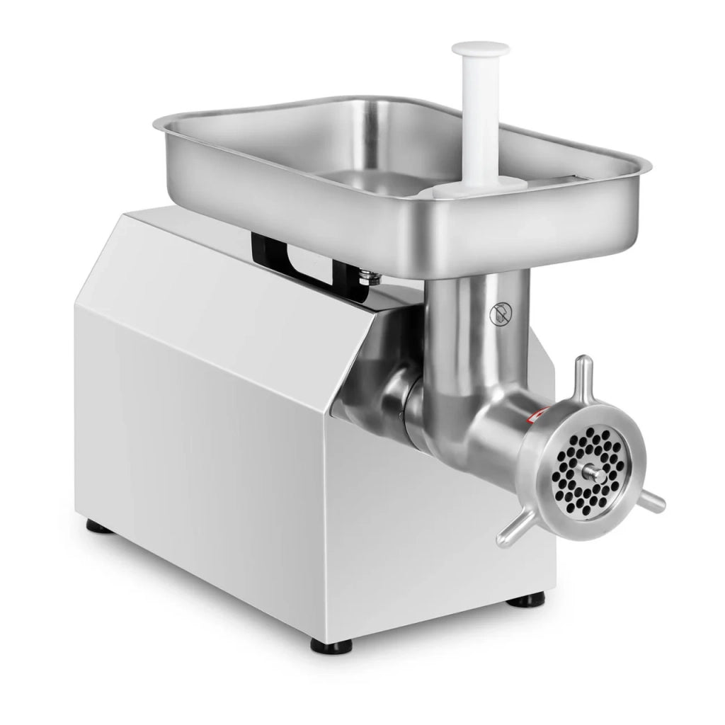 Tritacarne in acciaio inox 480 kg/h 3 accessori per salsicce inclusi 14_0001954