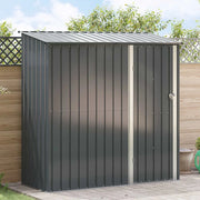 Casette da giardino Antracite 203 x 85,5 x 200 cm Metallo