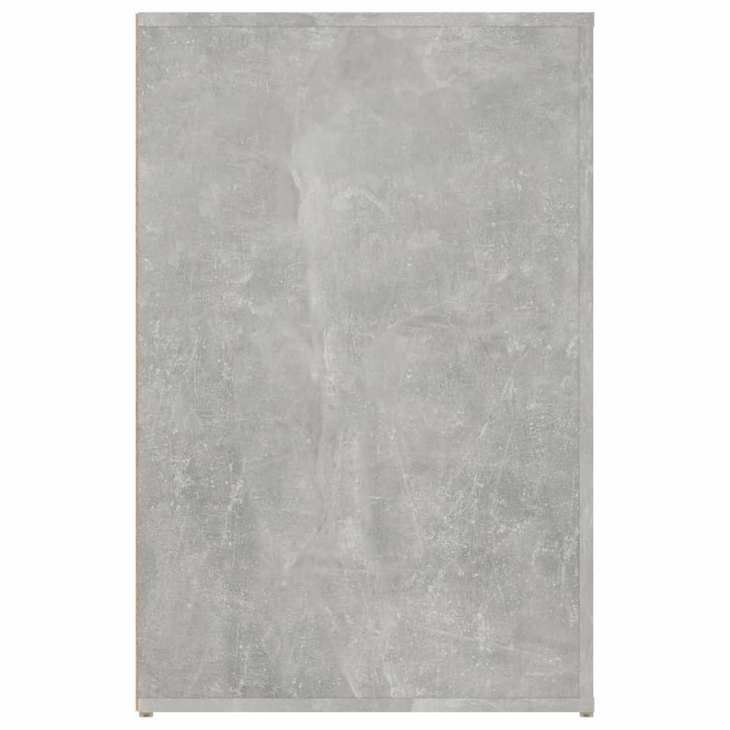 Scrivania tavolo postazione di lavoro mobile per computer studio 100 x 49 x 75 cm legno ingegnerizzato grigio 02_0023824