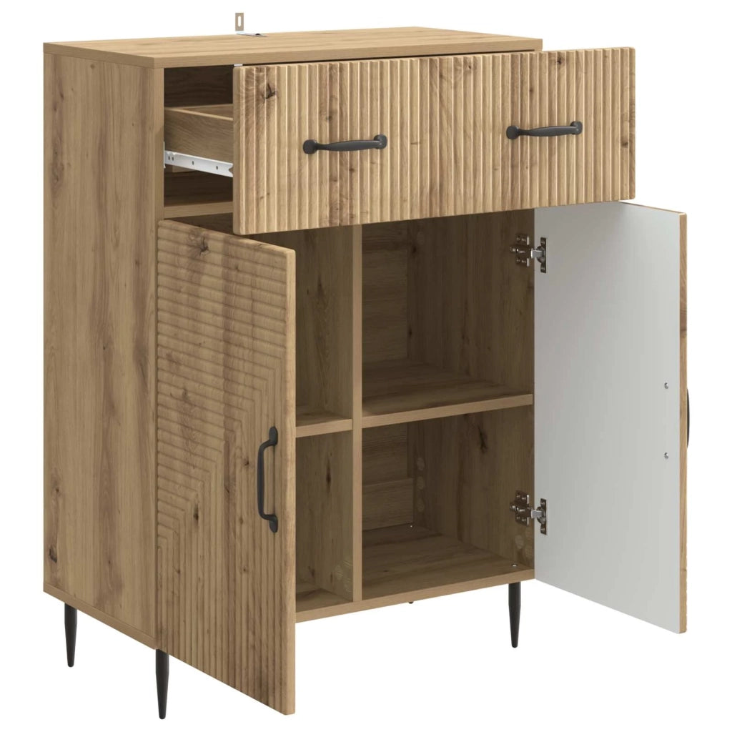 Credenza con cassetto Rovere Artigianale 66 x 34,5 x 89,5 cm
