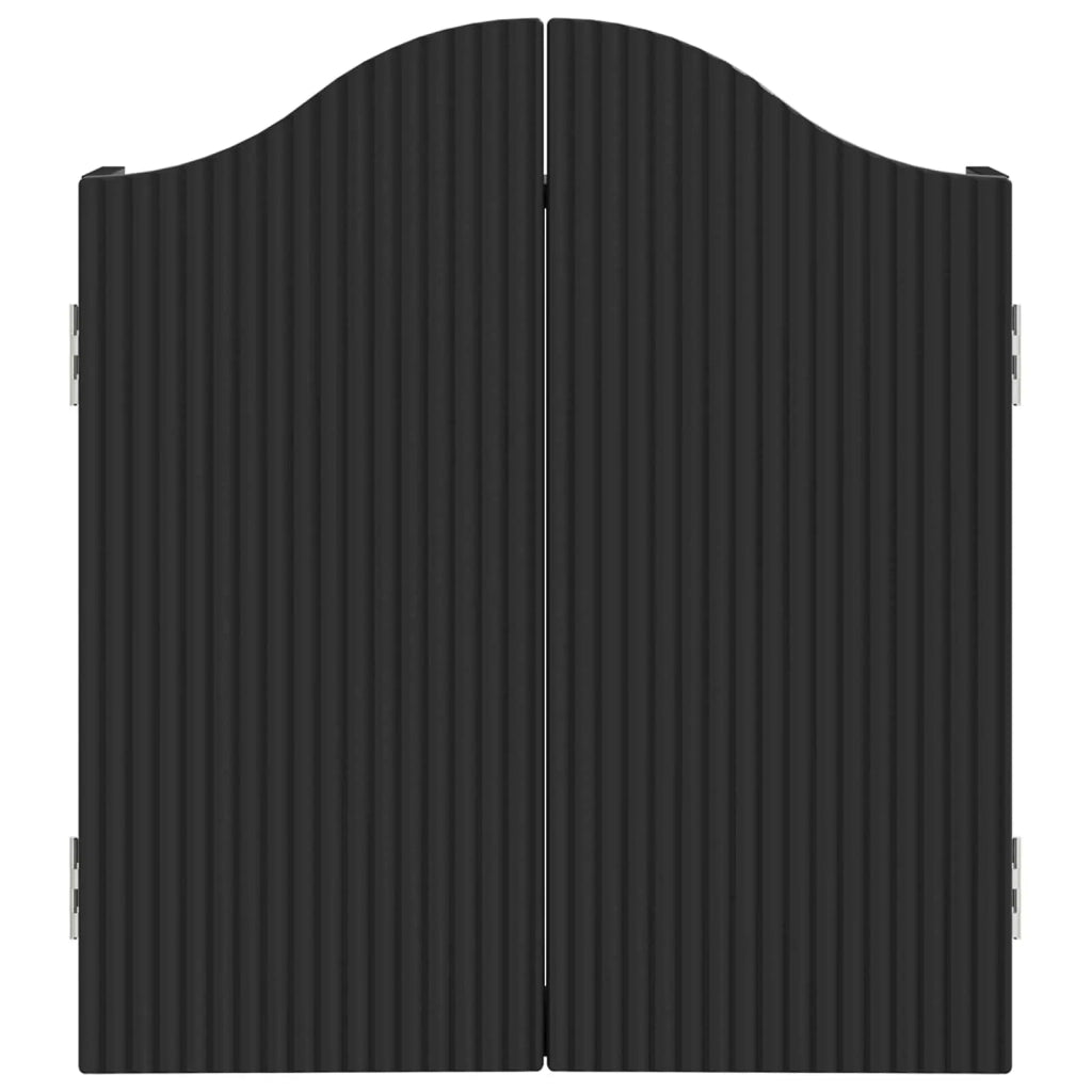 Armadio per Dartboard Nero 56 x 12 x 63 cm Legno ingegnerizzato 8006652