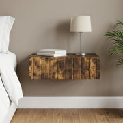 Tavolino da Parete Laterale Rovere Fumo 59 x 34,5 x 17 cm 898320