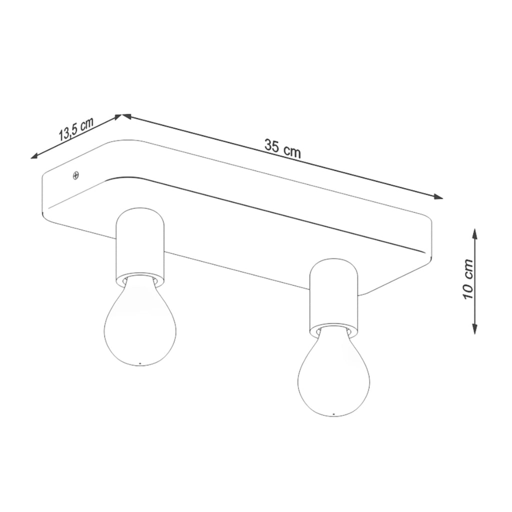Lampada da soffitto TAVO 2