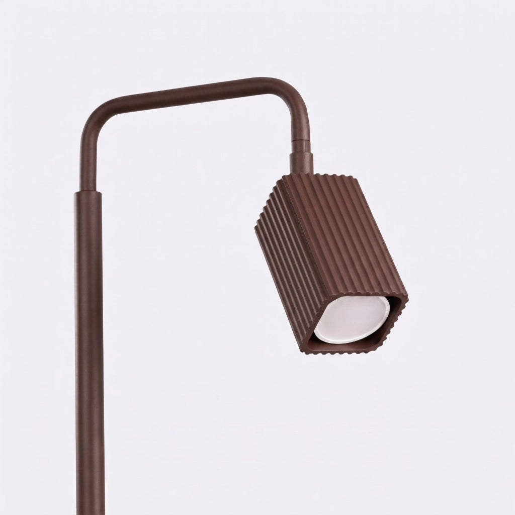 Lampada da terra RAYO 1 marrone