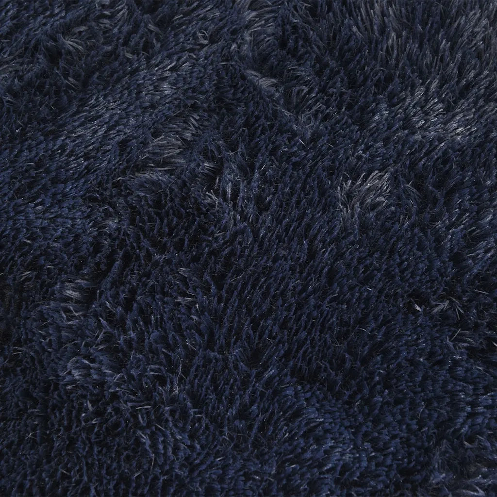 Tappeto Shaggy a Pelo Lungo NAVARRA Blu Marino 130x200 cm