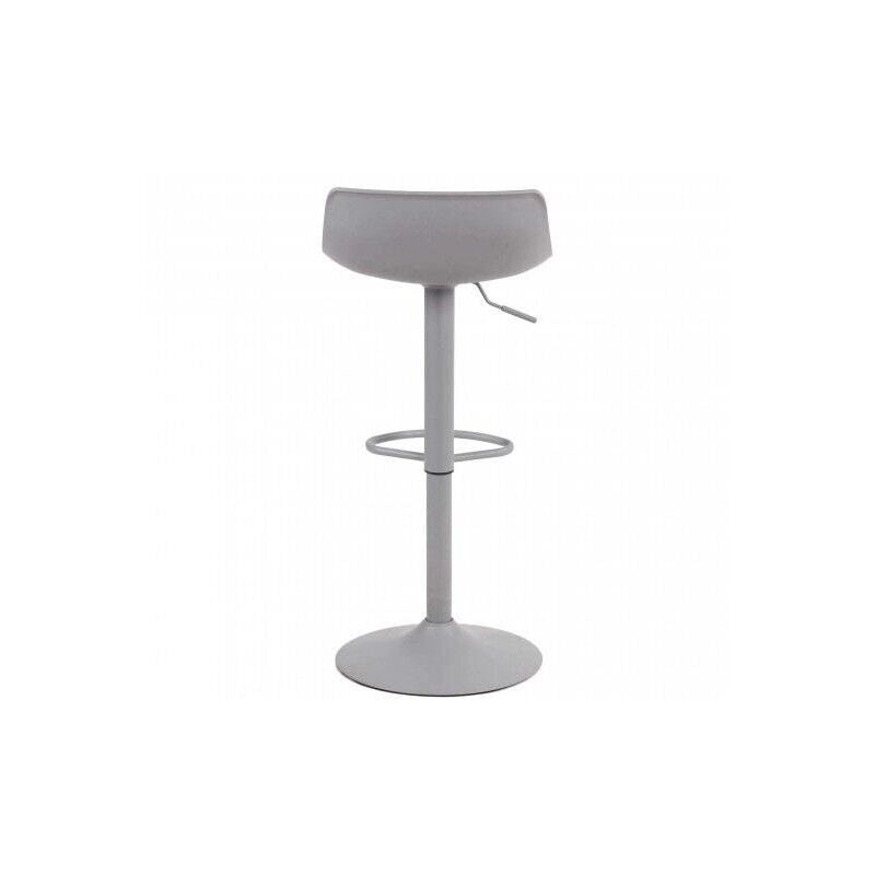 SGABELLO MERANO IN COLORE GRIGIO 43 X 44 X H75/96 CM