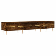 Mobile TV | Armadietto TV | Mobile Porta TV Rovere Fumo 150x36x30 cm in Legno Multistrato