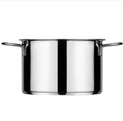 KOOK PENTOLA ACCIAIO INOX 22 CM – CASSERUOLA CUCINA ALTA QUALITÀ