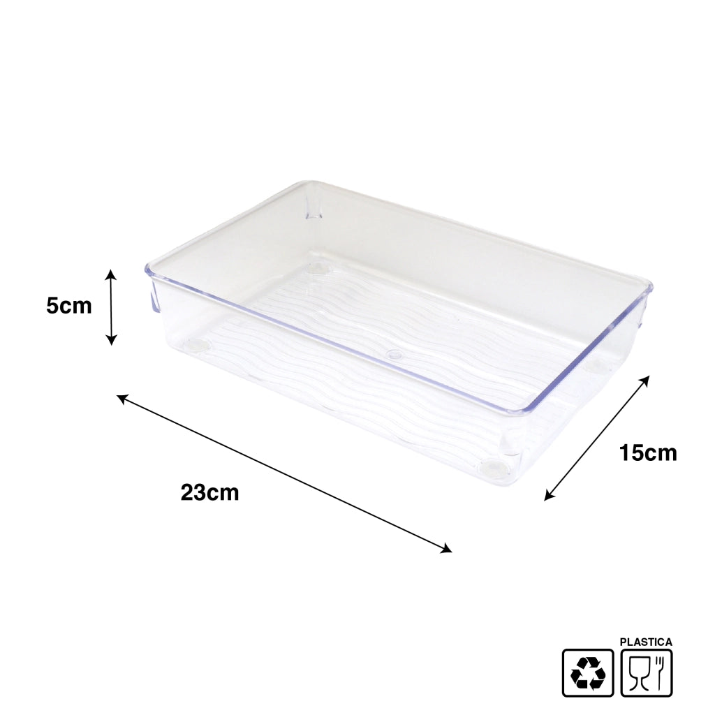 MAURY'S VASCHETTA CONTENITORE PER FRIGORIFERO FRIGO UTILITY 23 X 15 X H5 CM