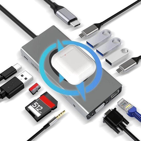 Hub USB 3.0 Distributore di 5 porte con velocità di 5 Gbps