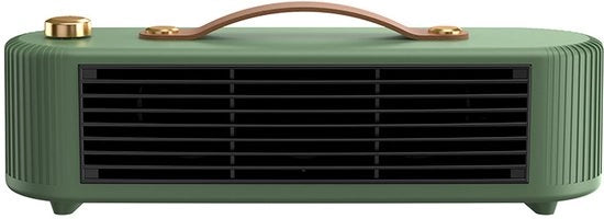 Mini Kachel Elettrica - 800W - Regolazione di Temperatura a Due Velocità - Riscaldamento Rapido - Sicurezza di Pendio - Adatto per Uffici e Abitazioni - Classe Energetica A