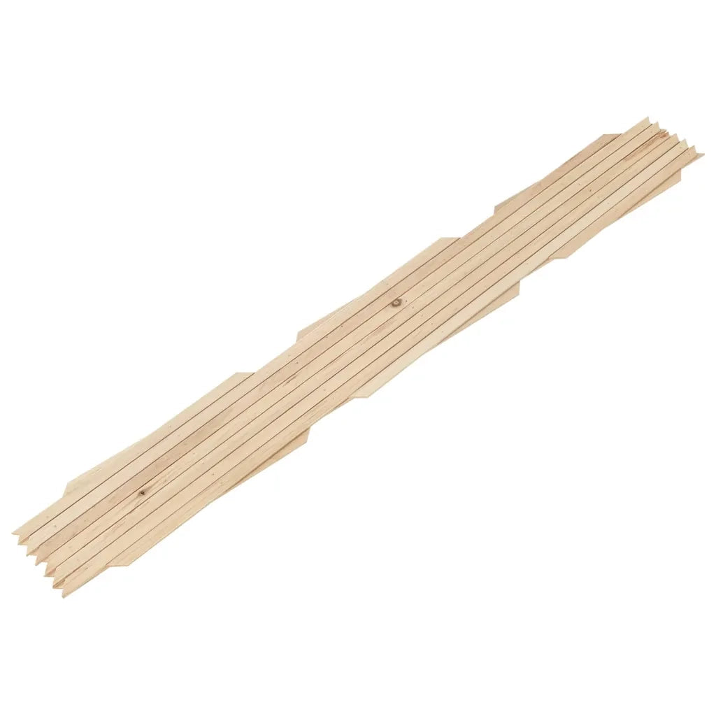 Recinzione da Giardino | Recinzione a Traliccio 5 pz in Massello Abete 180x80 cm