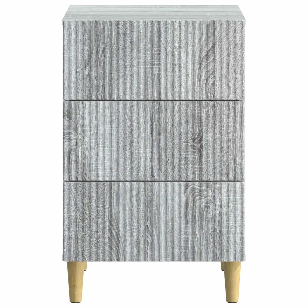 Armadio da Notte con cassetto Grigio Sonoma 43 x 41 x 66,5 cm