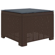 Divano da Giardino a 1 Posto con Cuscino Aspetto Rattan PP 8011767
