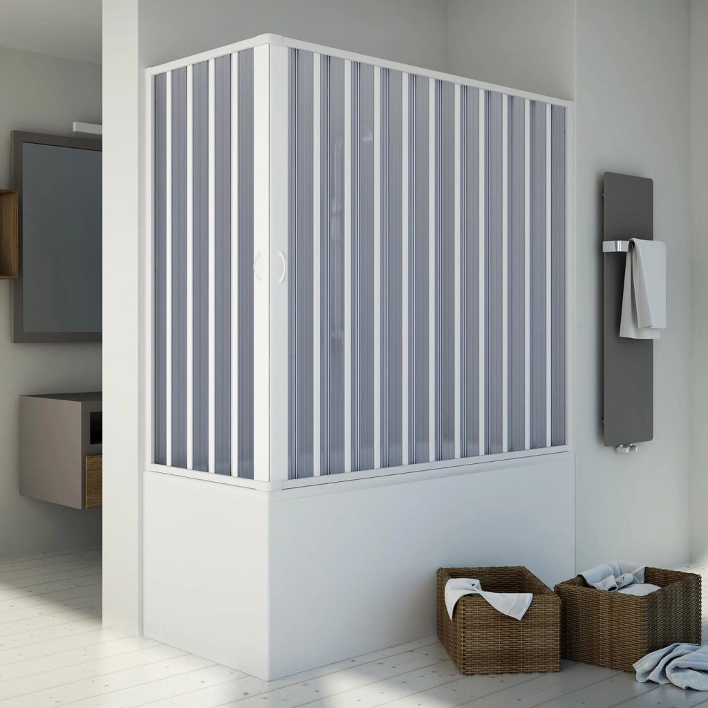 Box Doccia Sopravasca 70x160CM H150 PVC mod. Santorini Centrale