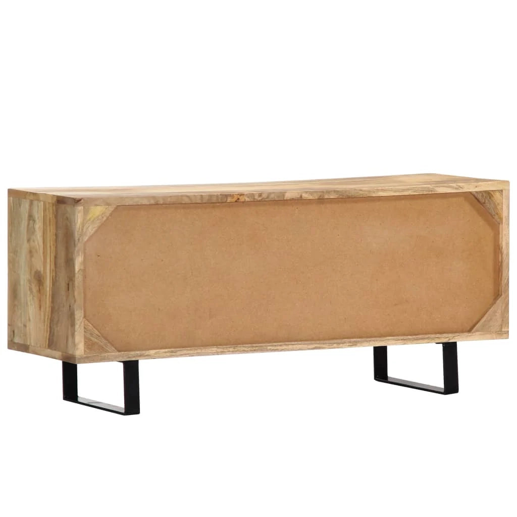 Mobile TV/credenza pratico e di design 90 cm legno massello di mango 2502020