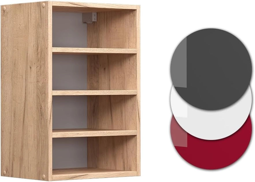 Pensile R-Line, Quercia dorata, 40 cm, per la libera combinazione all'interno di sistemi cucina modulari