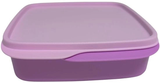Lunchbox per viaggio con separazione 550 ml Eco+ scatola per la scuola con separazione (pastello blu 550 ml)