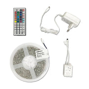 KIT STRIP LED 16W 5 M IP65 RGB C/TELECOMANDO- 1,0 pz