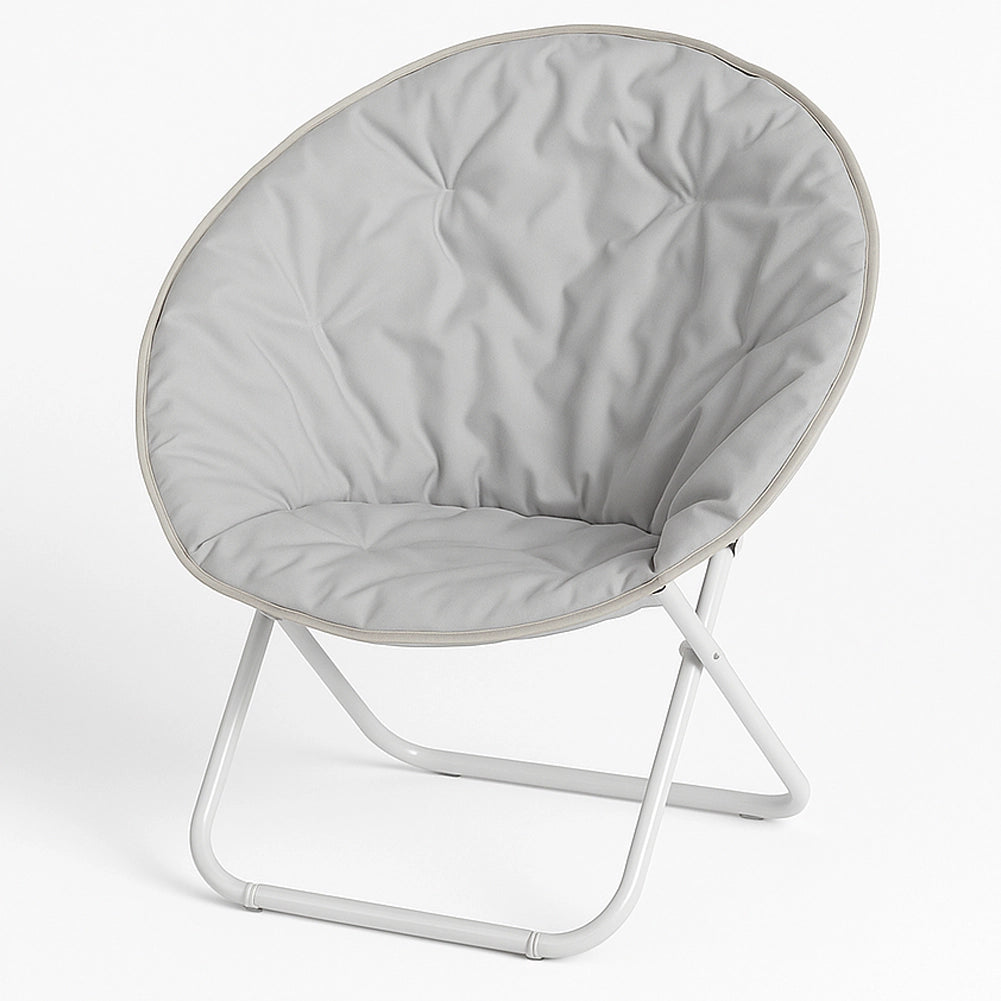 Sedia Pieghevole Moon Regista Poltrona Relax Ergonomica Sabbia Salvaspazio 60x78