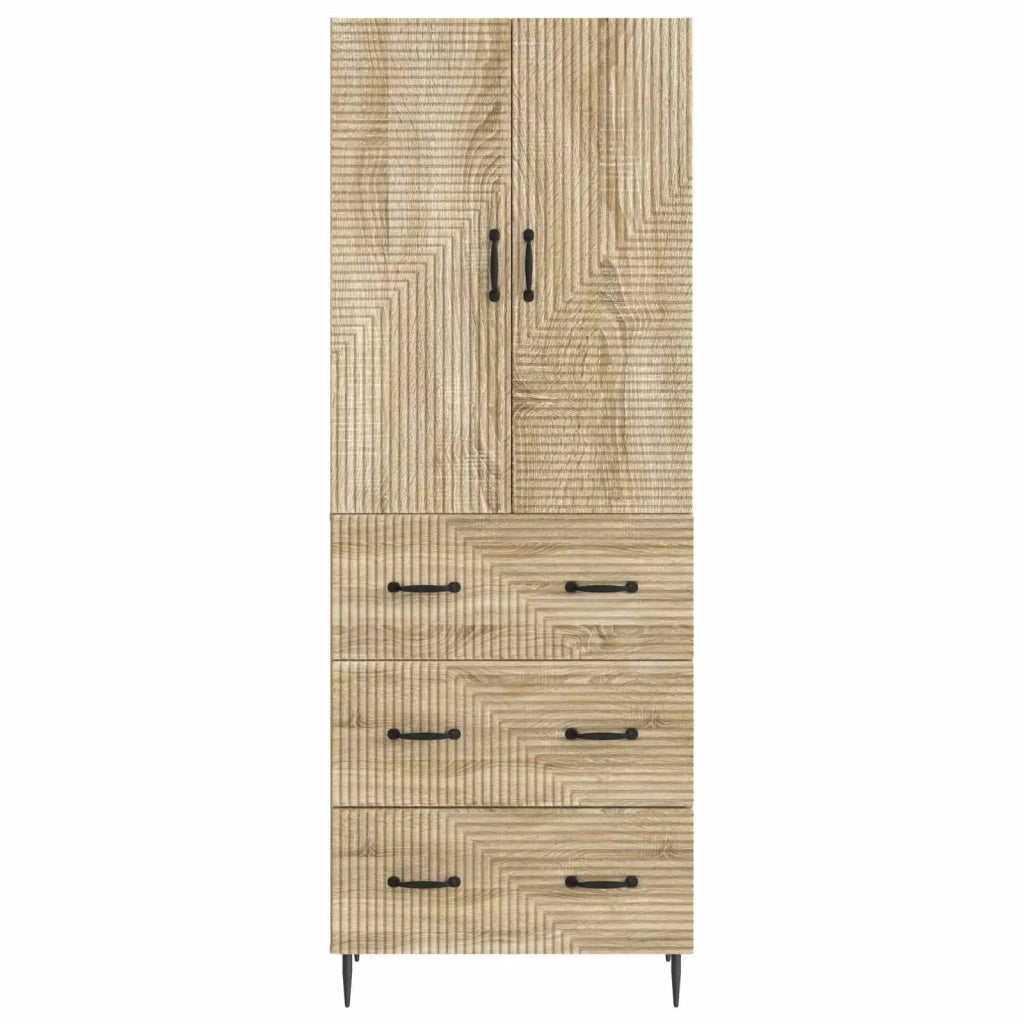 Set di armadi 2 pcs Rovere Sonoma 66 x 34,5 x 90 cm