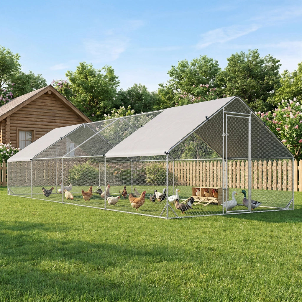 Recinto per giardino esterno ¨C zephmum ¨C grigio 3x8x2 m