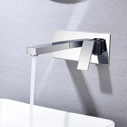 Wastafello Mixer a Parete con Singola Maniglia per Bagno