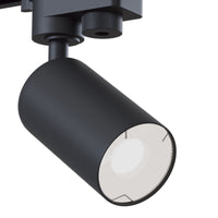 Faretto per Sistema Illuminazione Binario 50W GU10 in Alluminio  Nero