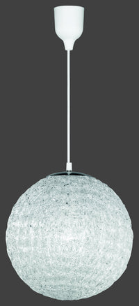 Lampada a Sospensione da Interno  E27 in Metallo Nickel Opaco