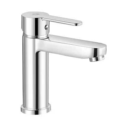 Rubinetto lavabo cromato con scarico serie Iole