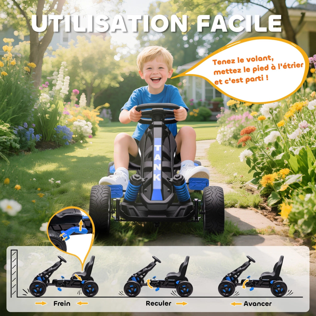 Go Kart per bambini ¨C zephmum ¨C blu