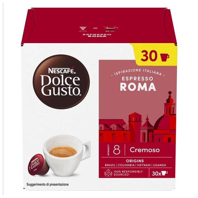 Nescafé Dolce Gusto Caffè Espresso Roma 30 Capsule