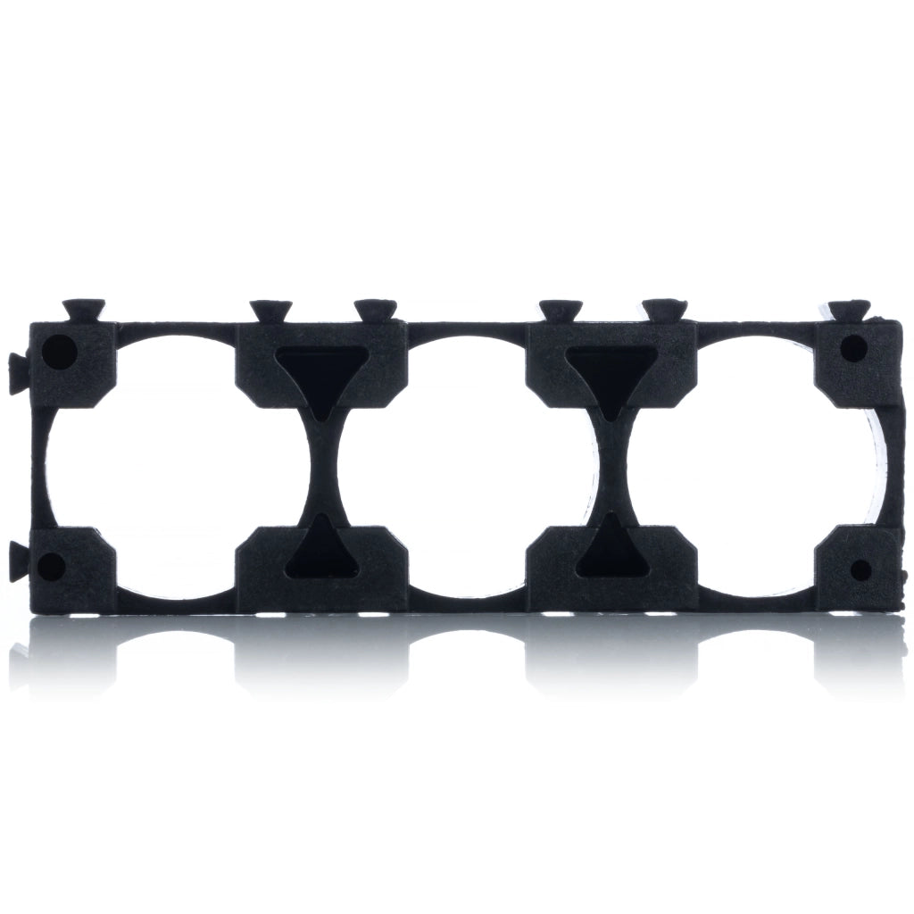 Custodia per Batterie 1x3 per 3 Celle 18650 – Plastica di Alta Qualità | Organizzazione Efficiente