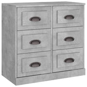 Buffet credenza cassettiera mobiletto mobile contenitore organizer per cucina soggiorno salotto 70 x 35,5 x 67,5 cm legno ingegnerizzato grigio 02_0032083