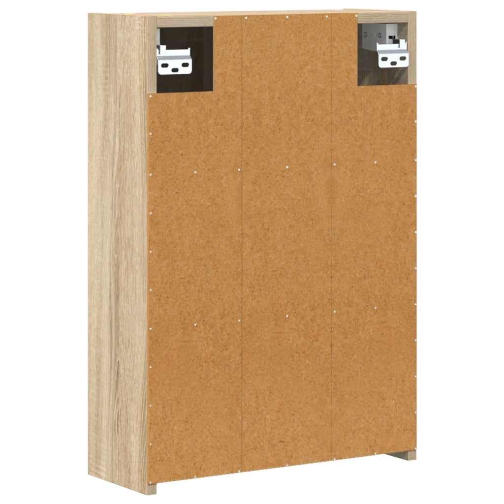 Mobiletto per specchio da bagno Rovere Sonoma 43 x 16 x 62.5 cm