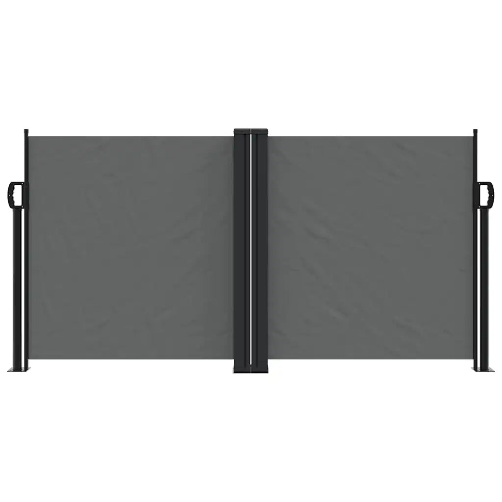 Tenda da Sole Laterale Retrattile Antracite 120x1200 cm 4004793