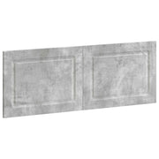 Testiera da Muro UTRECHT Grigio Cemento Legno ingegnerizzato 897838