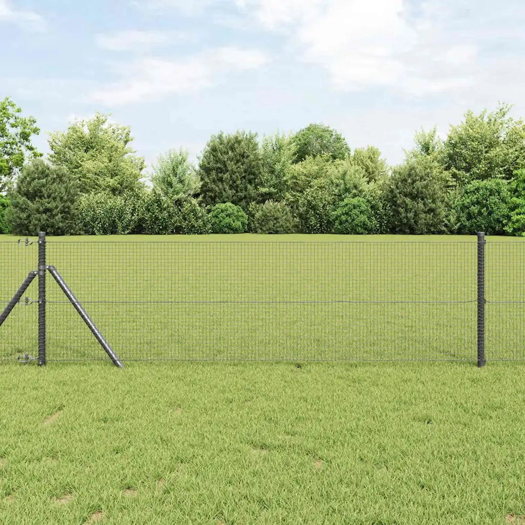 Palo della recinzione Grigio 100 x 0,5 m (reticolo 16 x 16 mm)