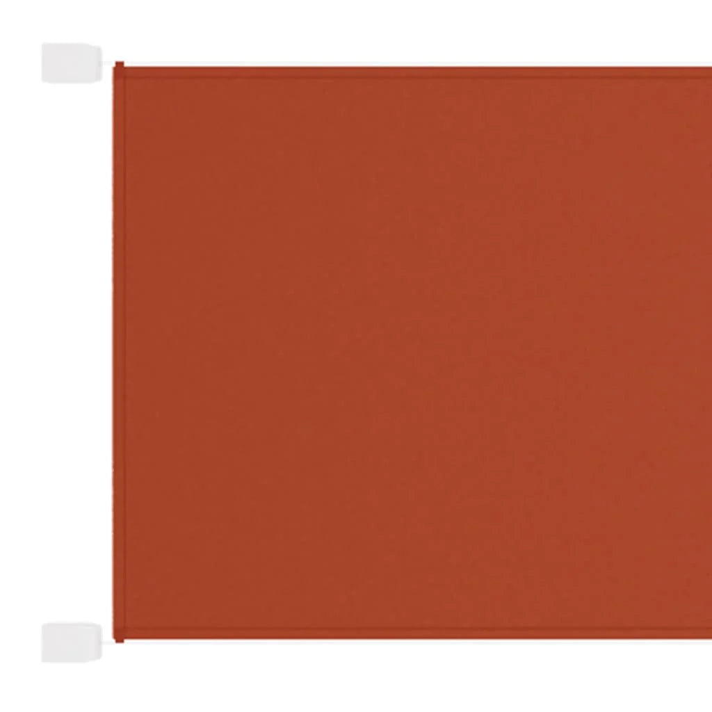 Tenda da sole verticale 140x600 cm tessuto oxford arancione 02_0007662