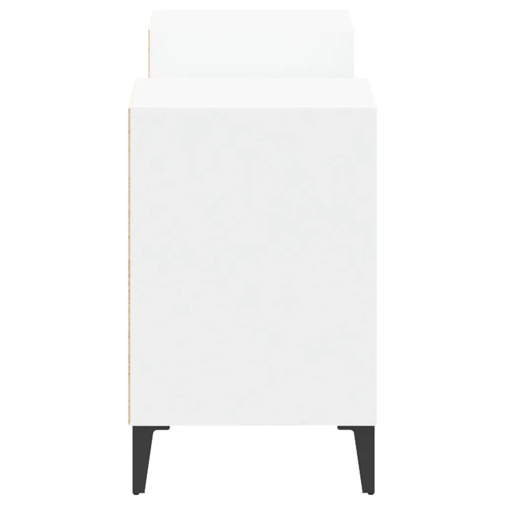 Mobile Porta TV Bianco 160x35x55 cm in Legno Multistrato 821196
