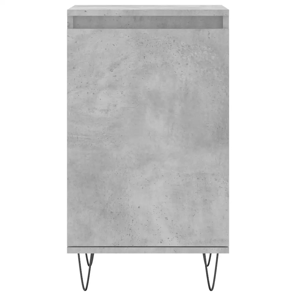 Credenze 2 pz Grigio Cemento 40x35x70 cm in Legno Multistrato 831061