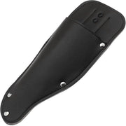 Supporto per sega da giardino in PU - Holster per sega da giardino - Tessera per attrezzi da giardino - Clip metallico per sega da giardino - 24,8 x 9,8 cm - Holster per sega da giardino