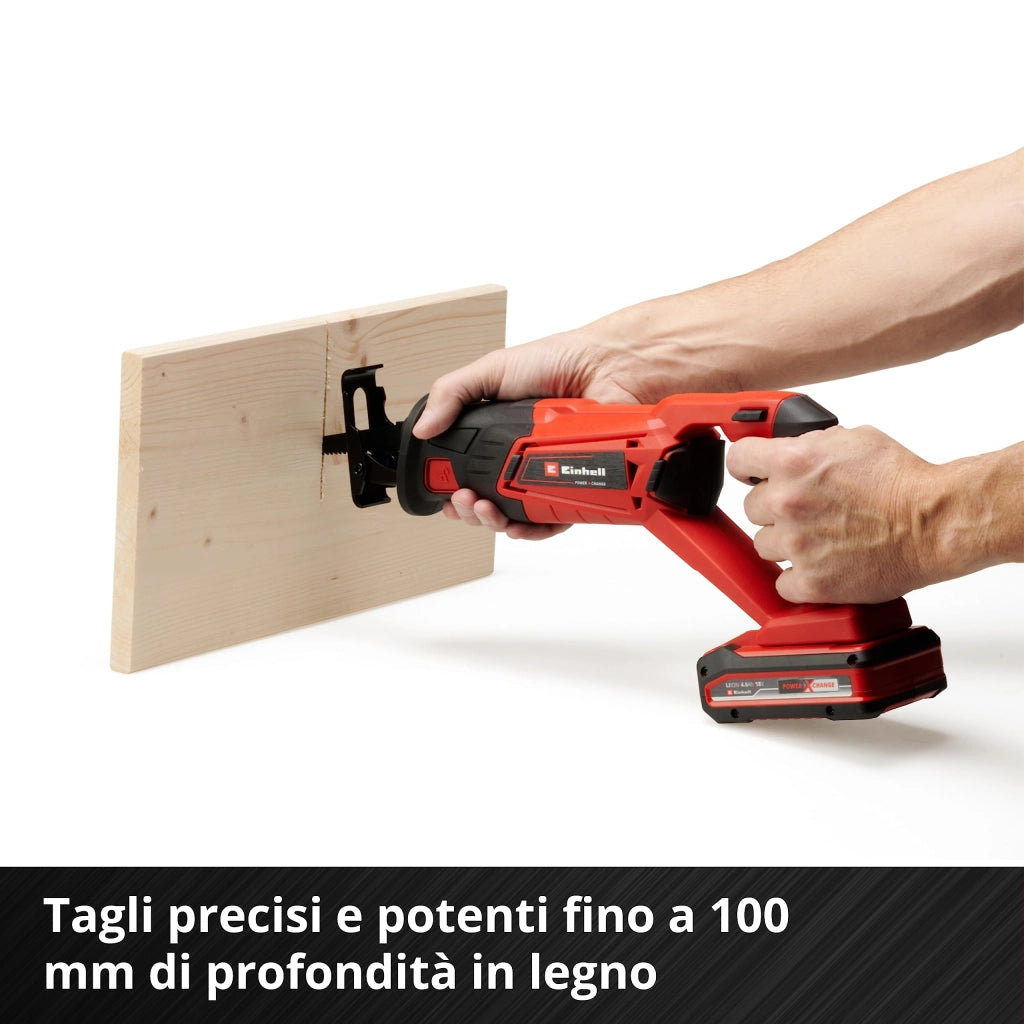 Sega a Gattuccio a Batteria TE Ap 18 Li Solo 18 V Einhell