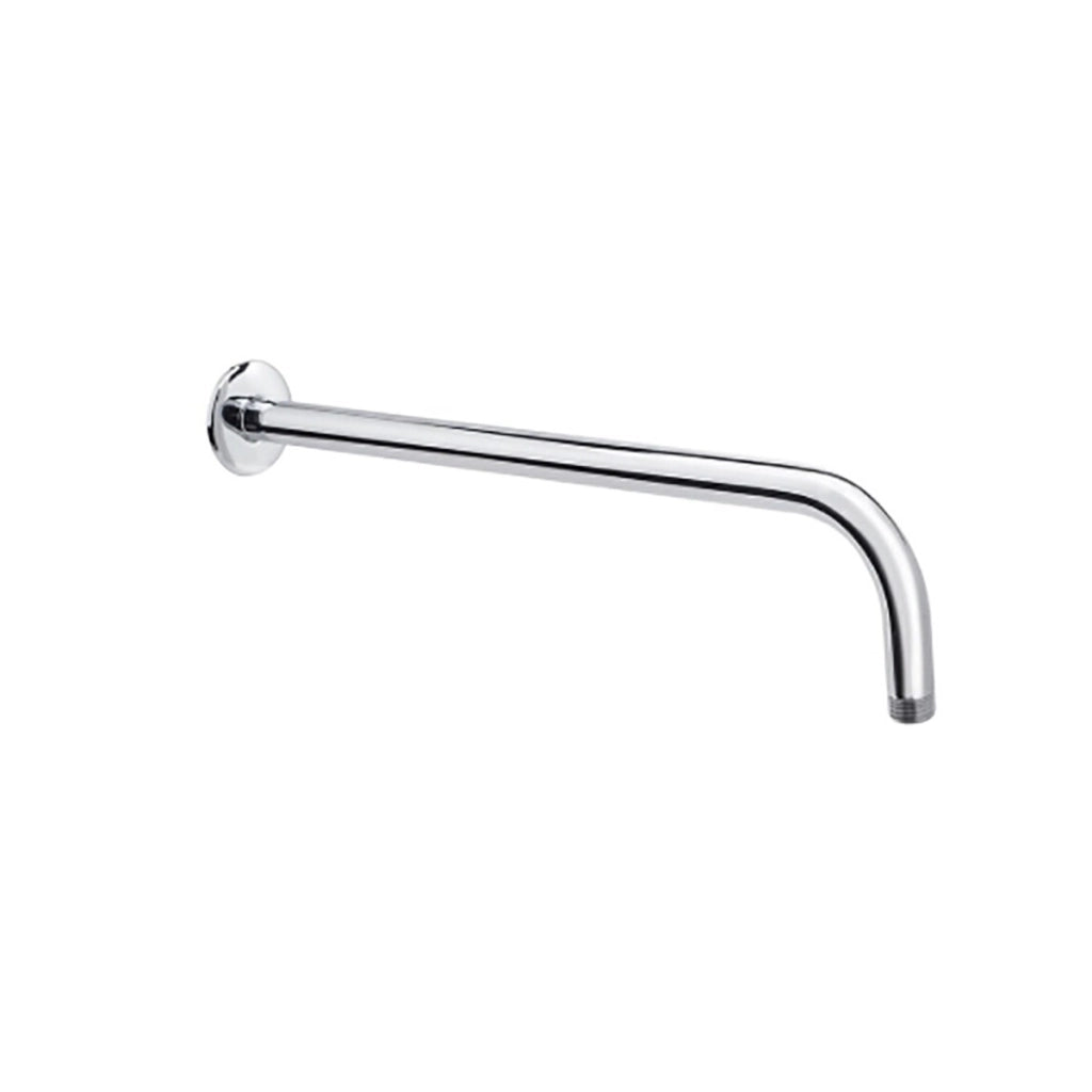 TUBO BRACCIO DOCCIA A MURO 30CM ACCIAIO CROMATO PER SOFFIONE UNIVERSALE 02131