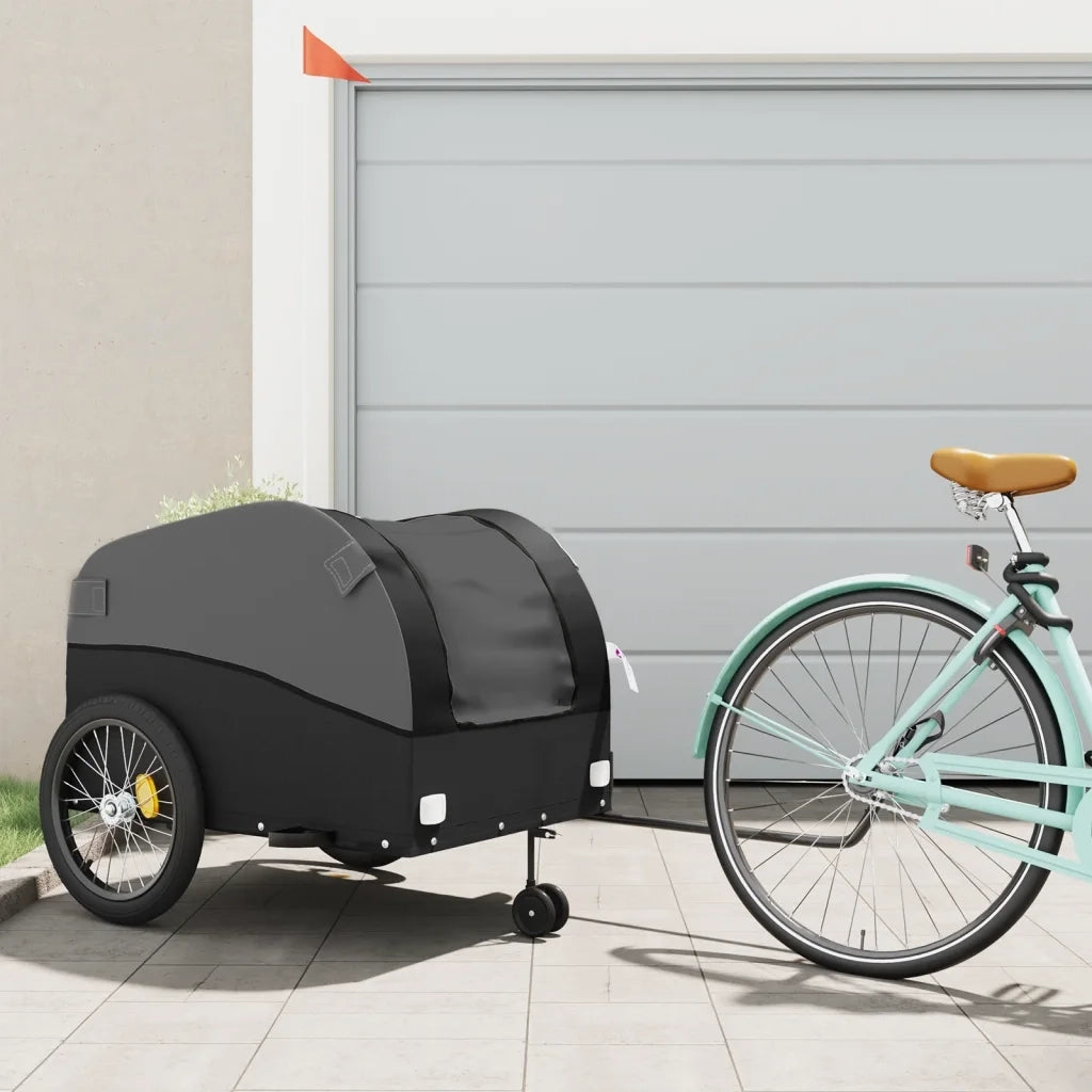 Rimorchio da Bici Nero 45 kg in Ferro CFW3754609