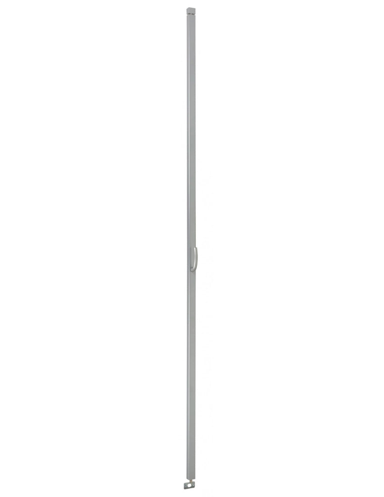 Cremonese a maniglia per porta e finestra, 2 punti, altezza max 2300mm, argento - THIRARD