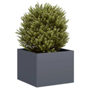 Fioriera Antracite 40x40x30 cm in Acciaio 860796