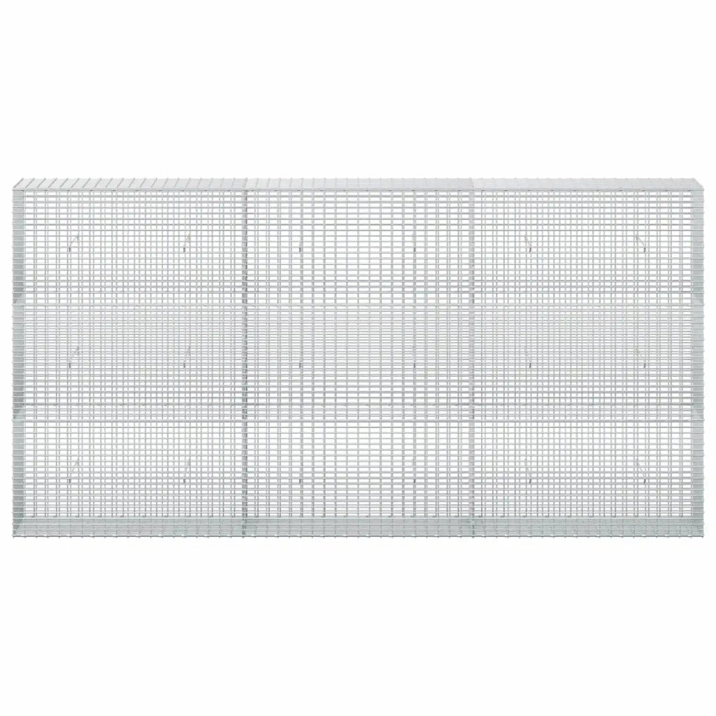 Gabione con Filo da 3,5 mm e Rete da 5x2,5 cm 300x30x150 cm 3461784
